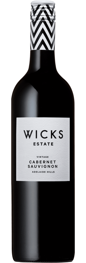 Bottle of Wicks Estate Cabernet Sauvignon